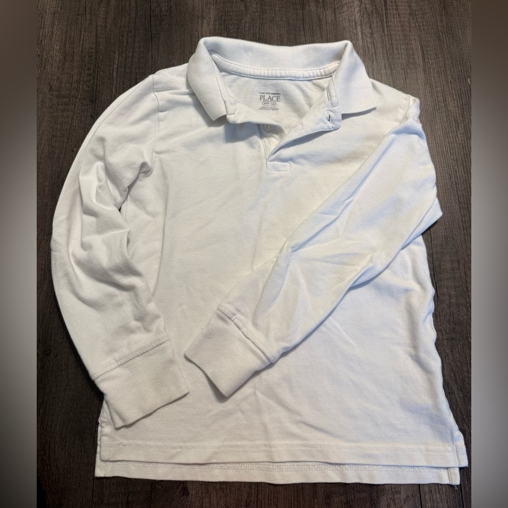 The Children's Place Classic White Polo Shirt